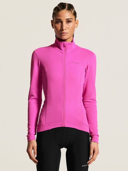 Craft SubZ LS Bike Jersey in color || Magenta