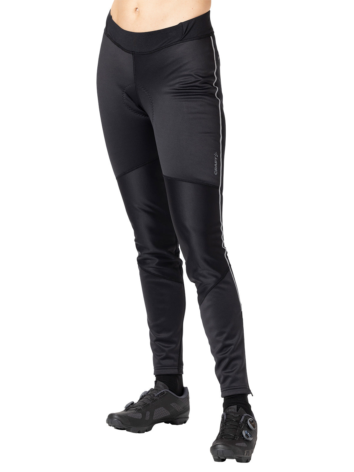 Craft Core Subzero Wind Bike Tight in Black Colorway