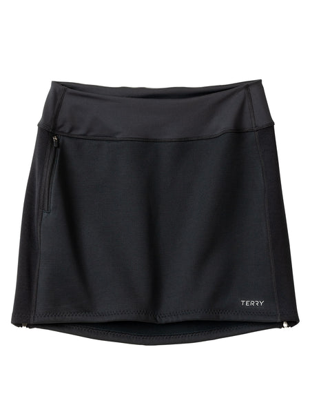 Terry Winter Bike Overskirt in color || Black