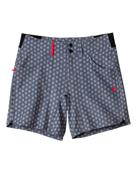 Krimson Klover Sienna 7 Unpadded Baggy Short in color || Sunburst Grey