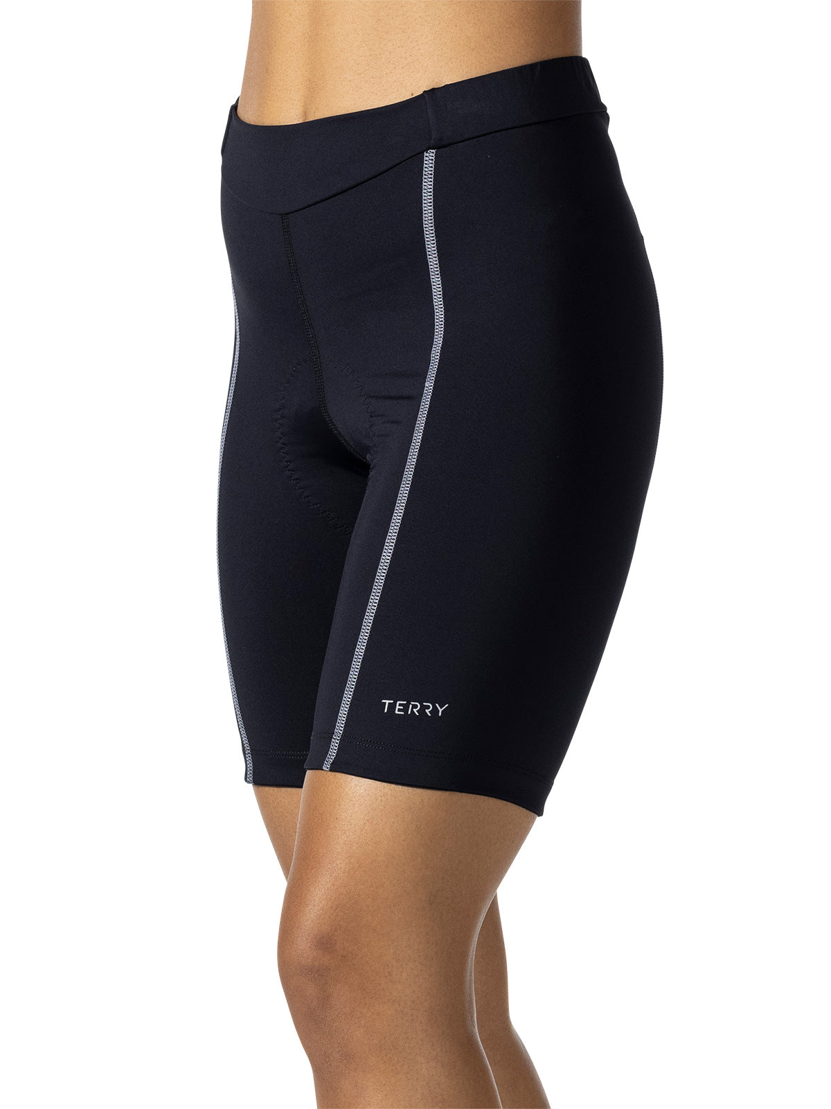 Terry Bella Bike Short/Regular in color || Black Gray