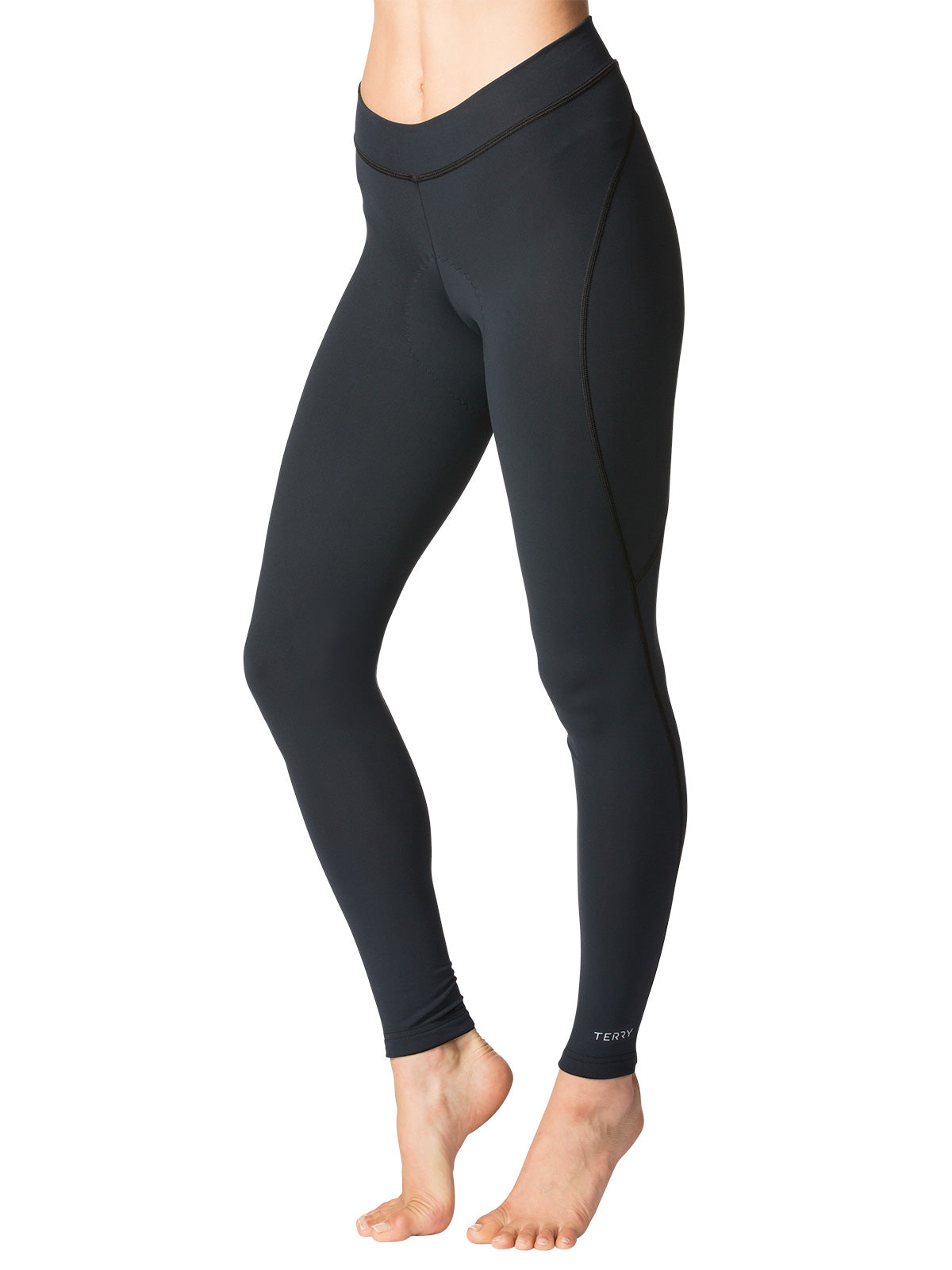 Terry Thermal Bike Tight in color || Black