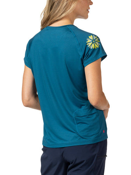 Terry Tech Tee Flow Short Sleeve in color || Moroccan | Pedals