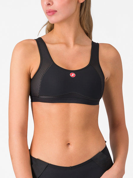 Castelli Rosso Corsa Bike Bra in color || Black