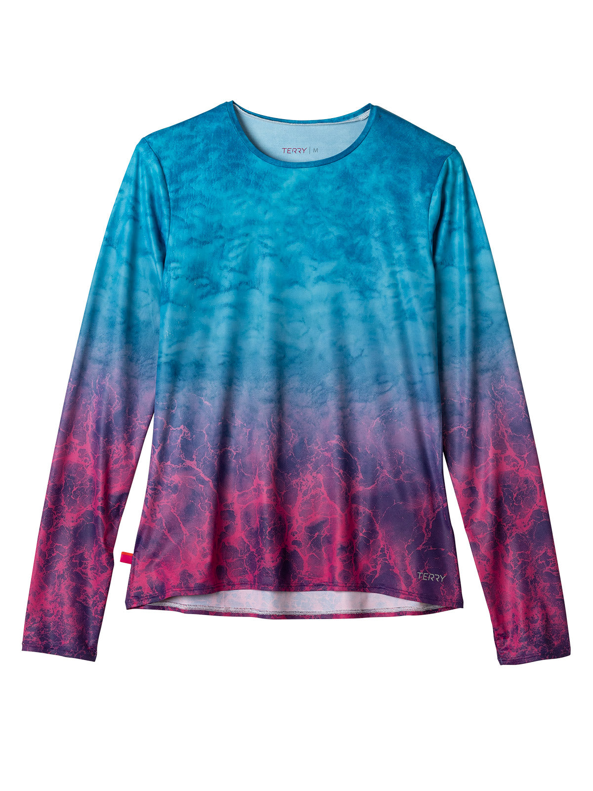 Terry Soleil Long Sleeve Bike Top in color || Eternal Tide