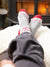  Nordic Twist Sock in color || Ash