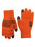 Showers Pass Crosspoint Waterproof Cycling Gloves in color || Safety Orange