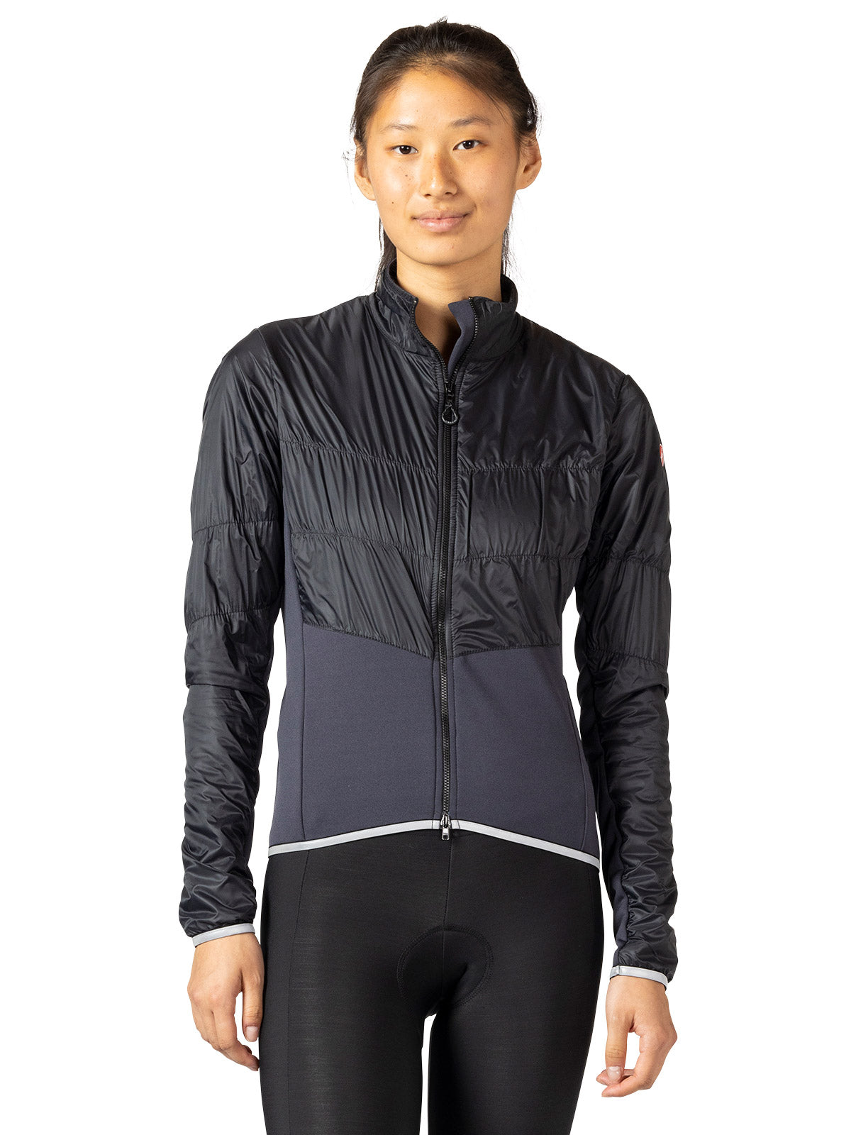 Castelli Unlimited Bike Jacket in Light Black Colorway