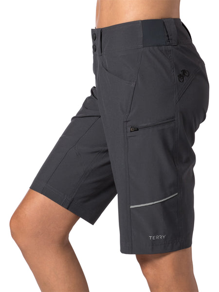 Terry Metro Bike Short Regular in color || Ebony