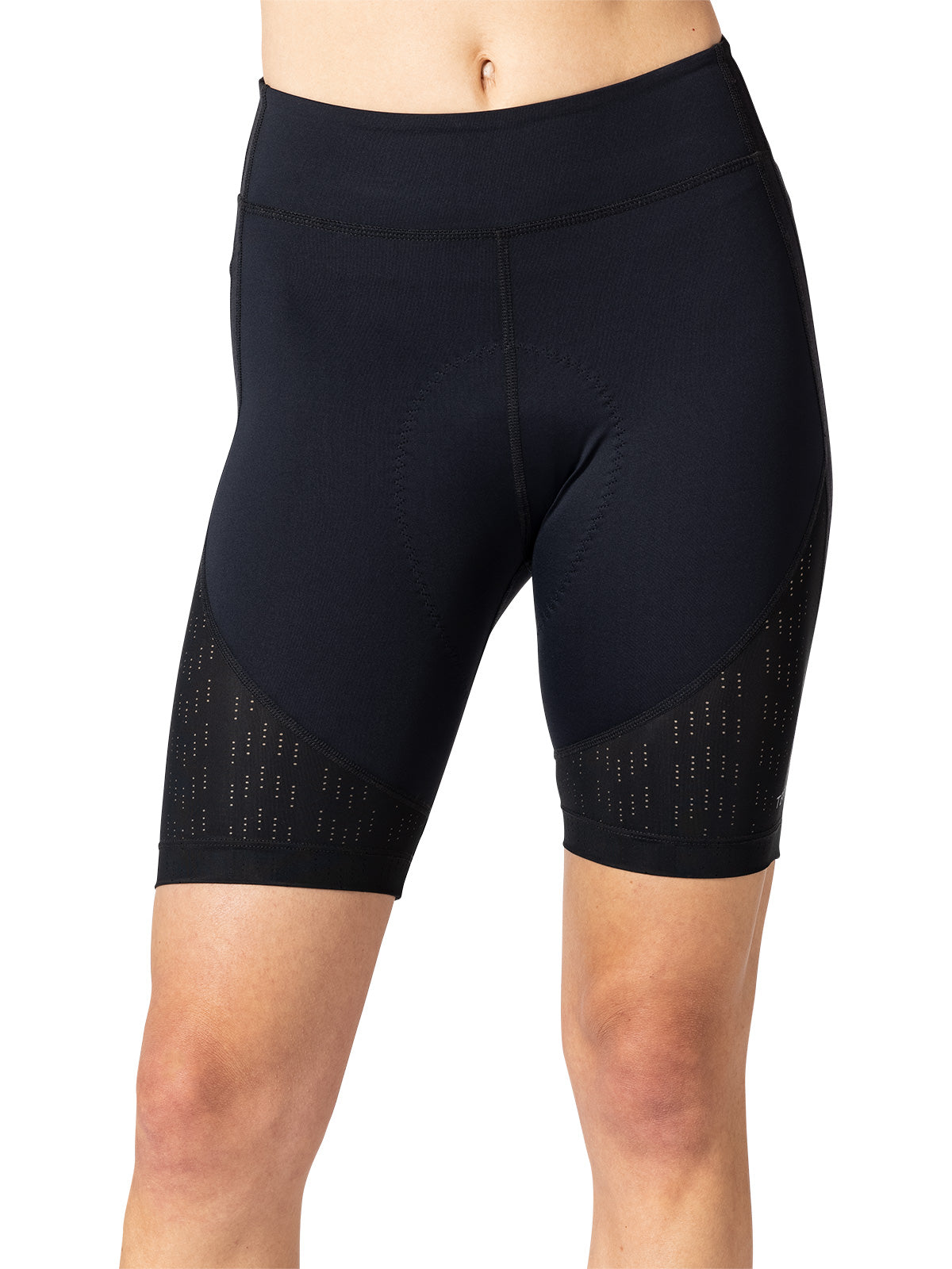 Terry Rebel Bike Short in Black Colorway