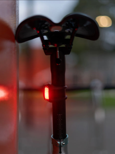 Knog Frog Rear Bicycle Light in color || Sunrise