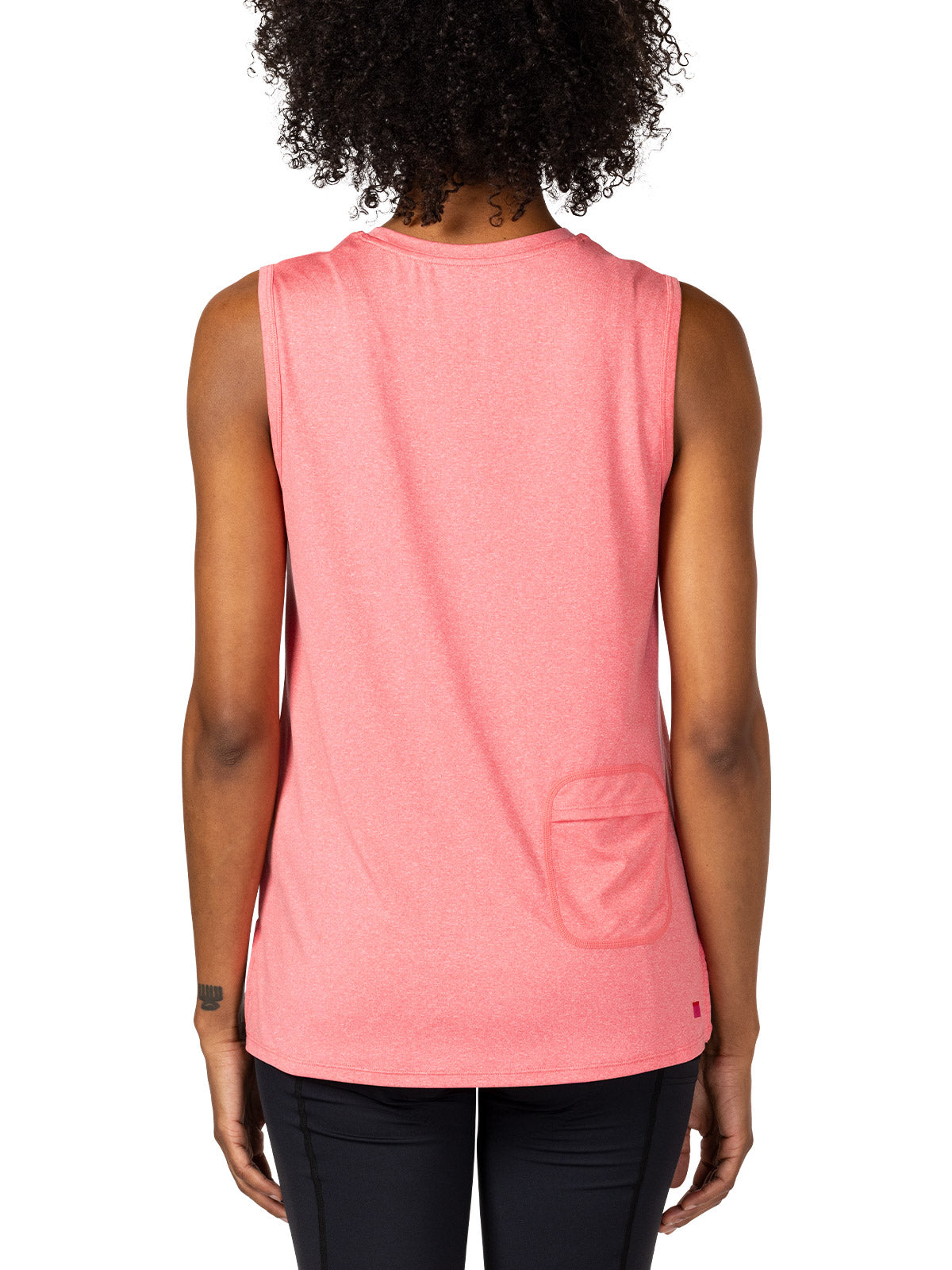 Terry Tech Tee Tank in color || Calypso Coral Trident Cycle