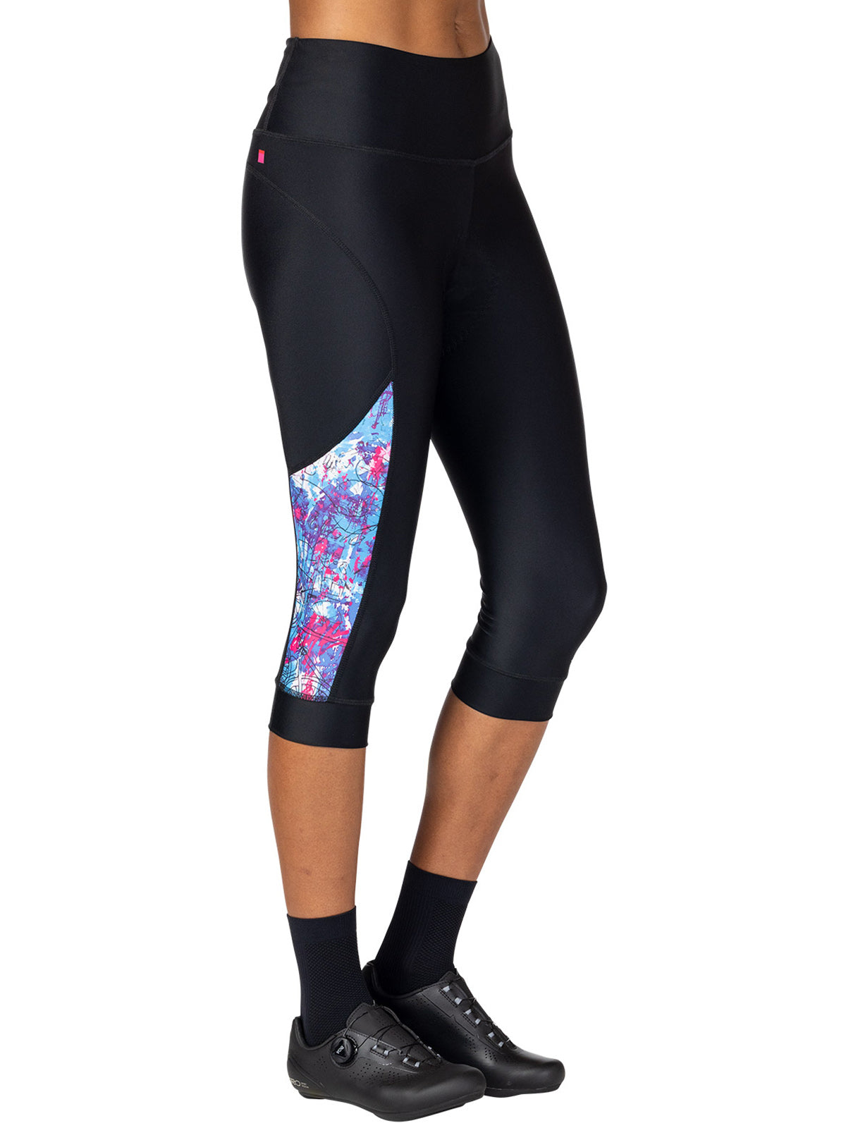 Terry Soleil Bike Capri in color || Black Urban Cadence