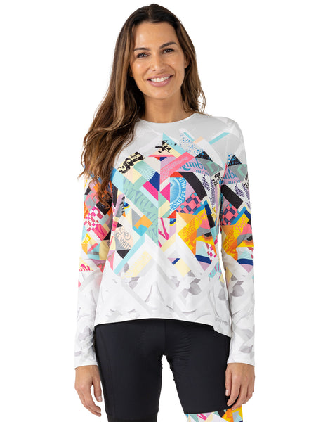 Terry Soleil Flow Long Sleeve Bike Top in color || Gears of Glory