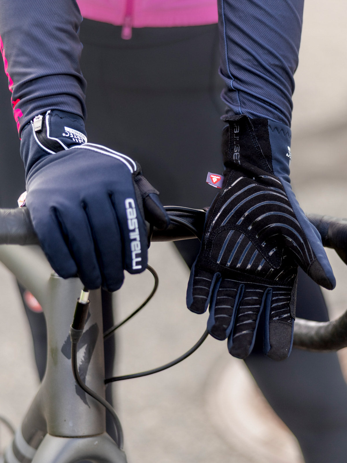 Castelli Espresso 2 Cycling Gloves in color || Black