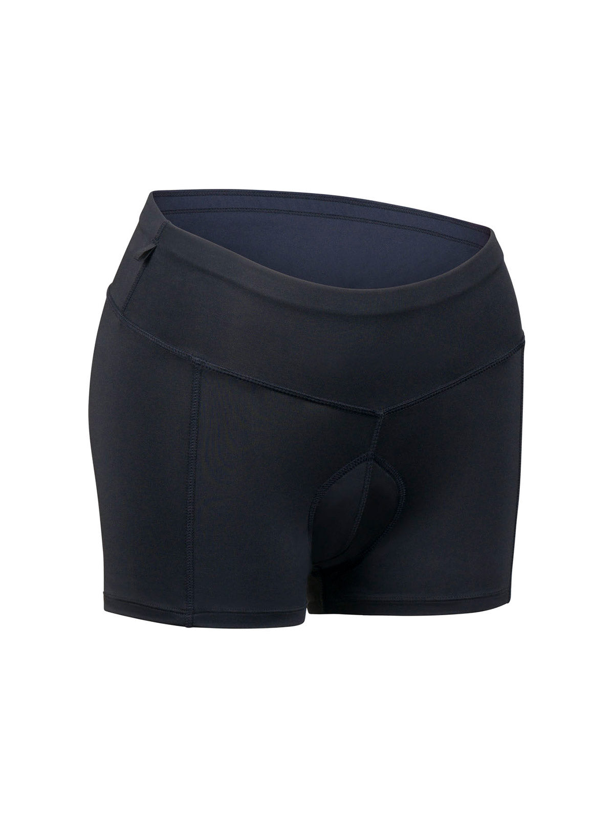 Zoic Barely There Padded Bike Liner Plus in color || Black