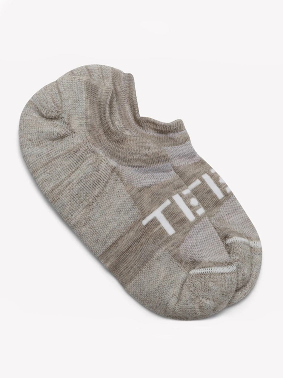 Tiem Athletic Low Cut Performance Wool Bike Socks in Oatmeal Colorway