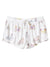 PJ Salvage Floral Market PJ Short in color || Ivory