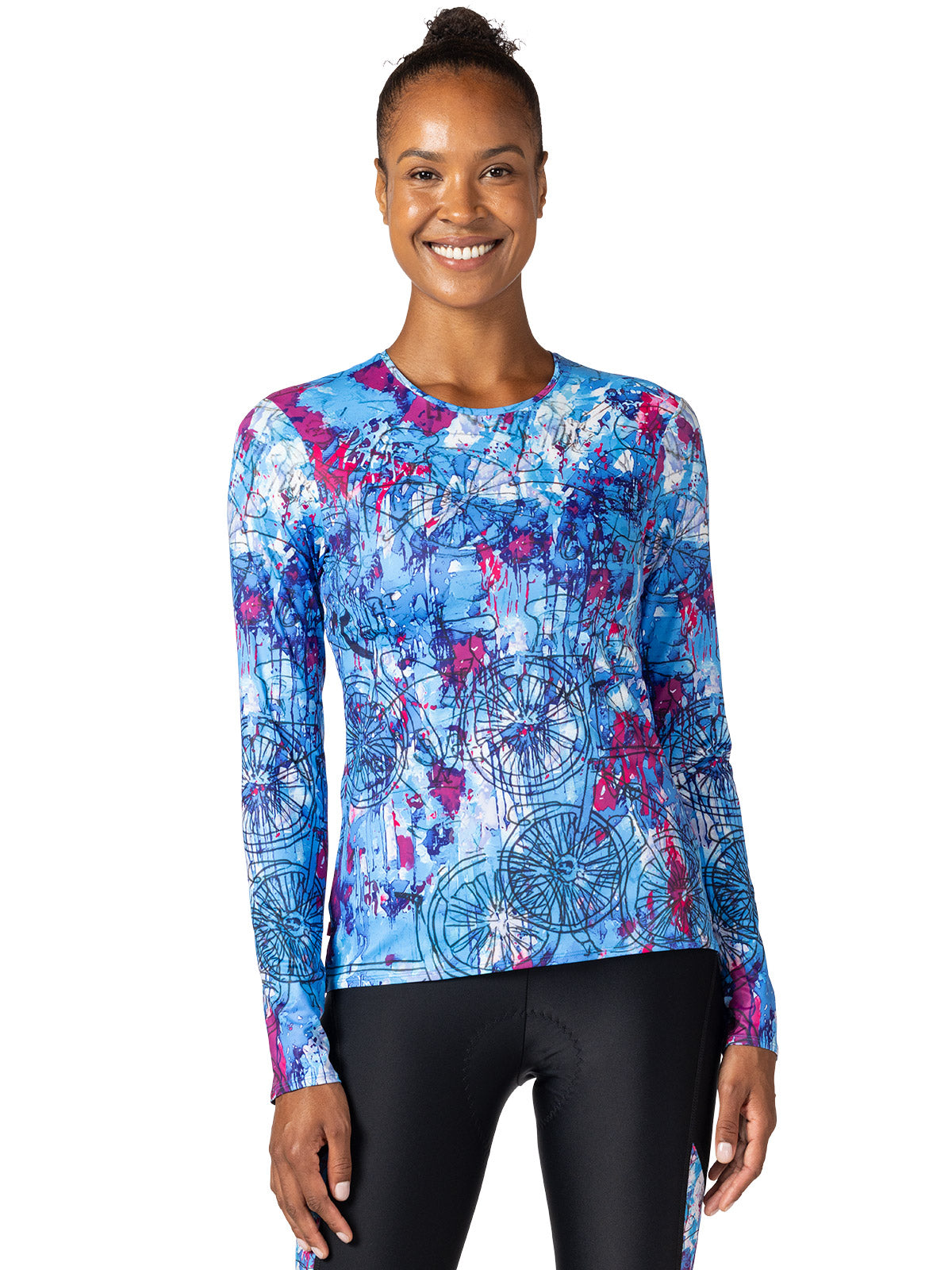 Terry Soleil Long Sleeve Bike Top in color || Urban Cadence