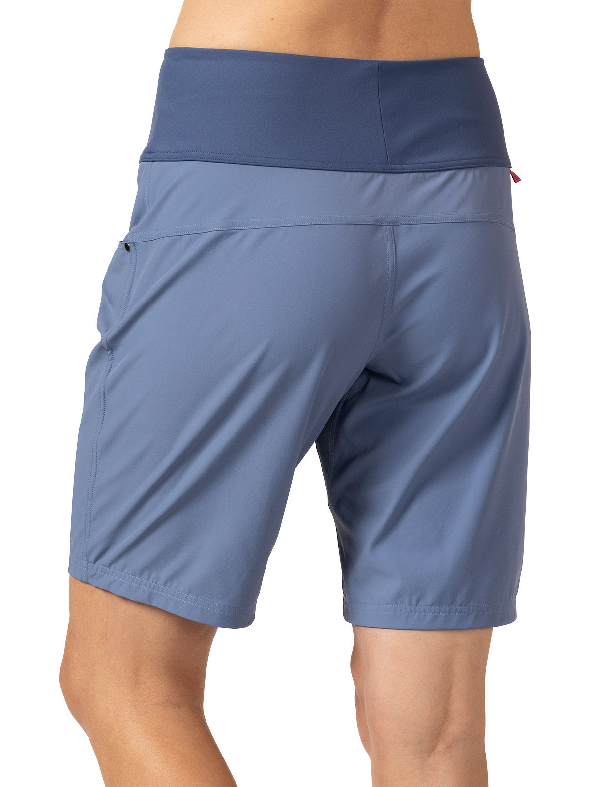 Terry Vista Unpadded Bike Short in color || Bluestone