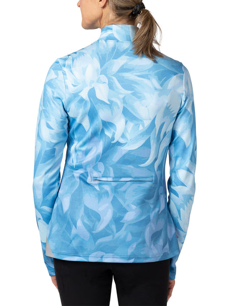 Terry Thermo Merino Bike Jersey in color || Chroma Aqua