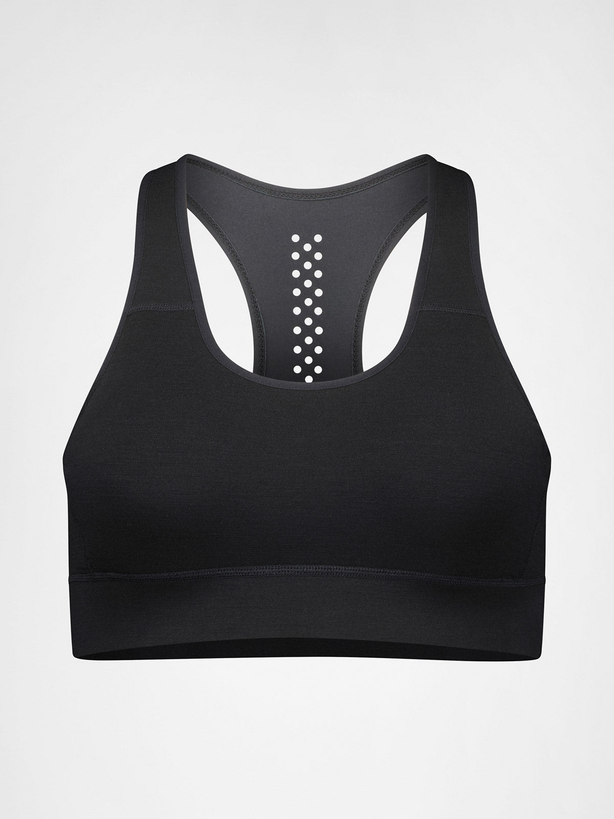 Mons Royale Stratos Merino Bra in color || Black