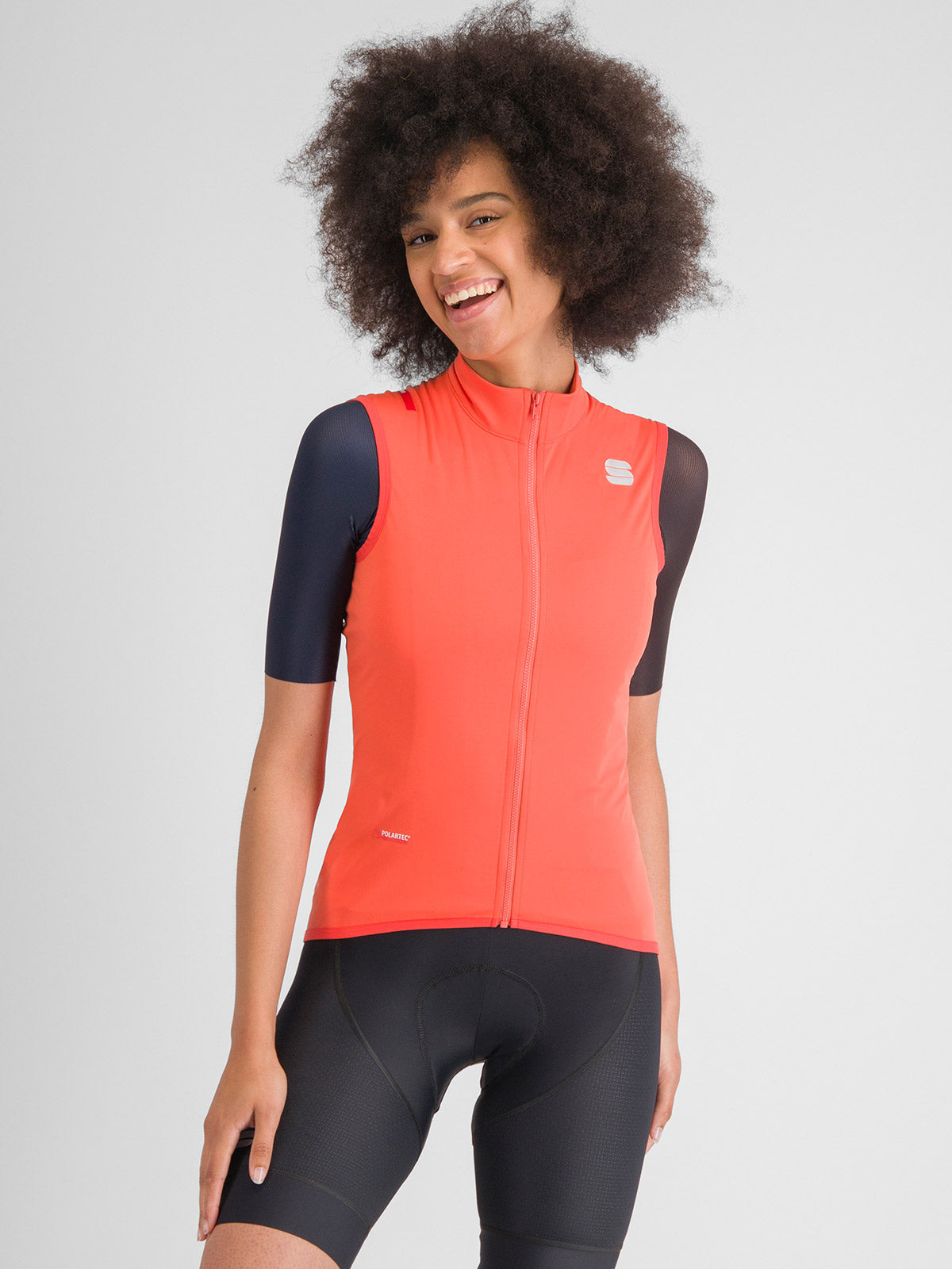 Sportful Fiandre Pro Vest in color || Pompelmo