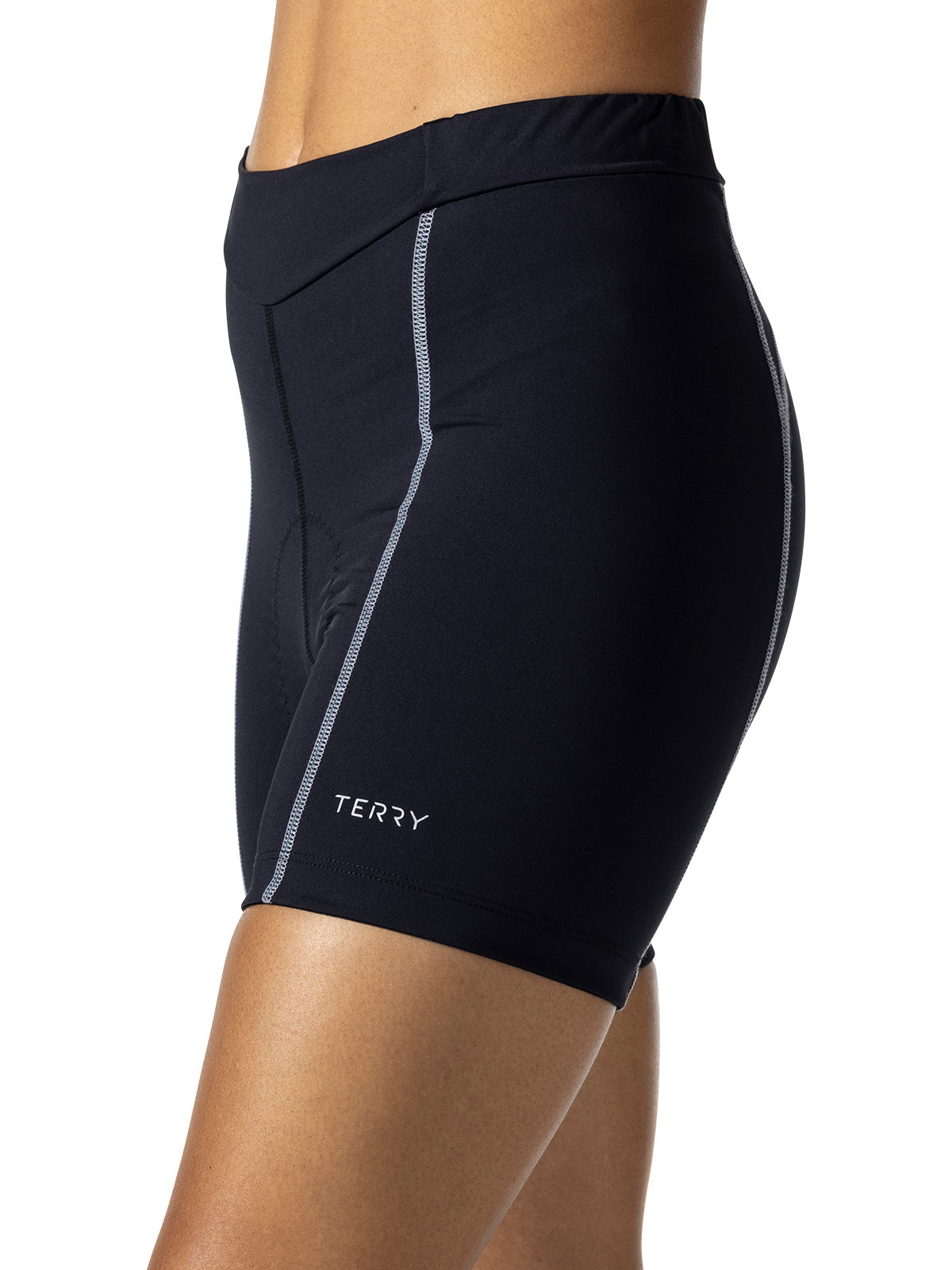 Terry Bella Bike Short/Short in color || Black Gray