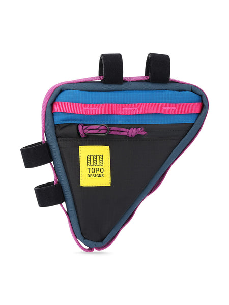 Topo Bicycle Frame Bag in color || Black | Blue