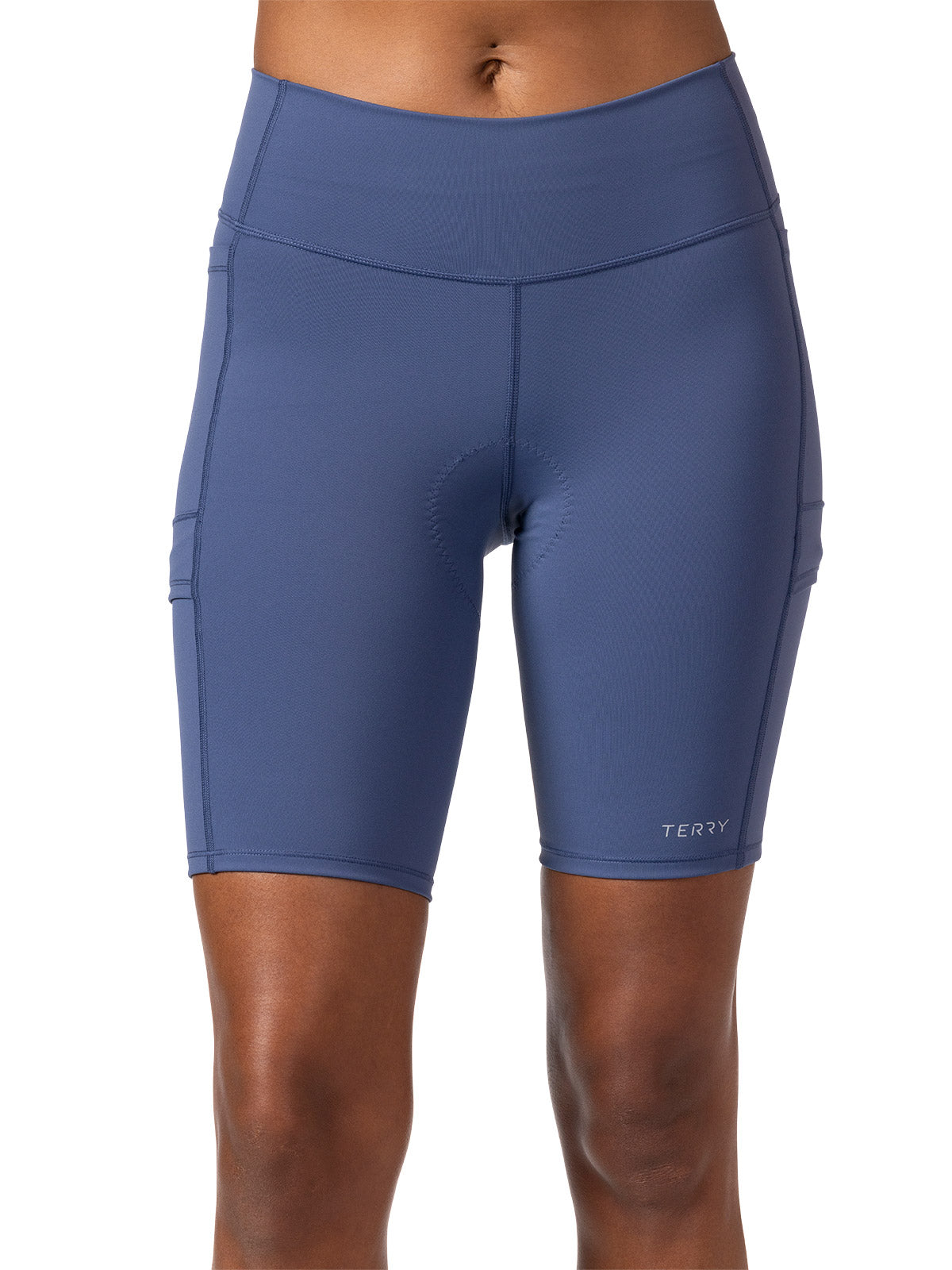 Terry Cargo Bike Short in color || Indigo