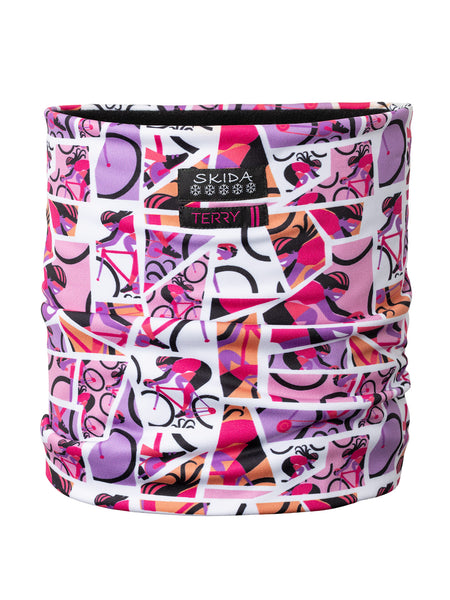 Skida Anniversary Alpine Neck Warmer in color || T-Girl Rosie