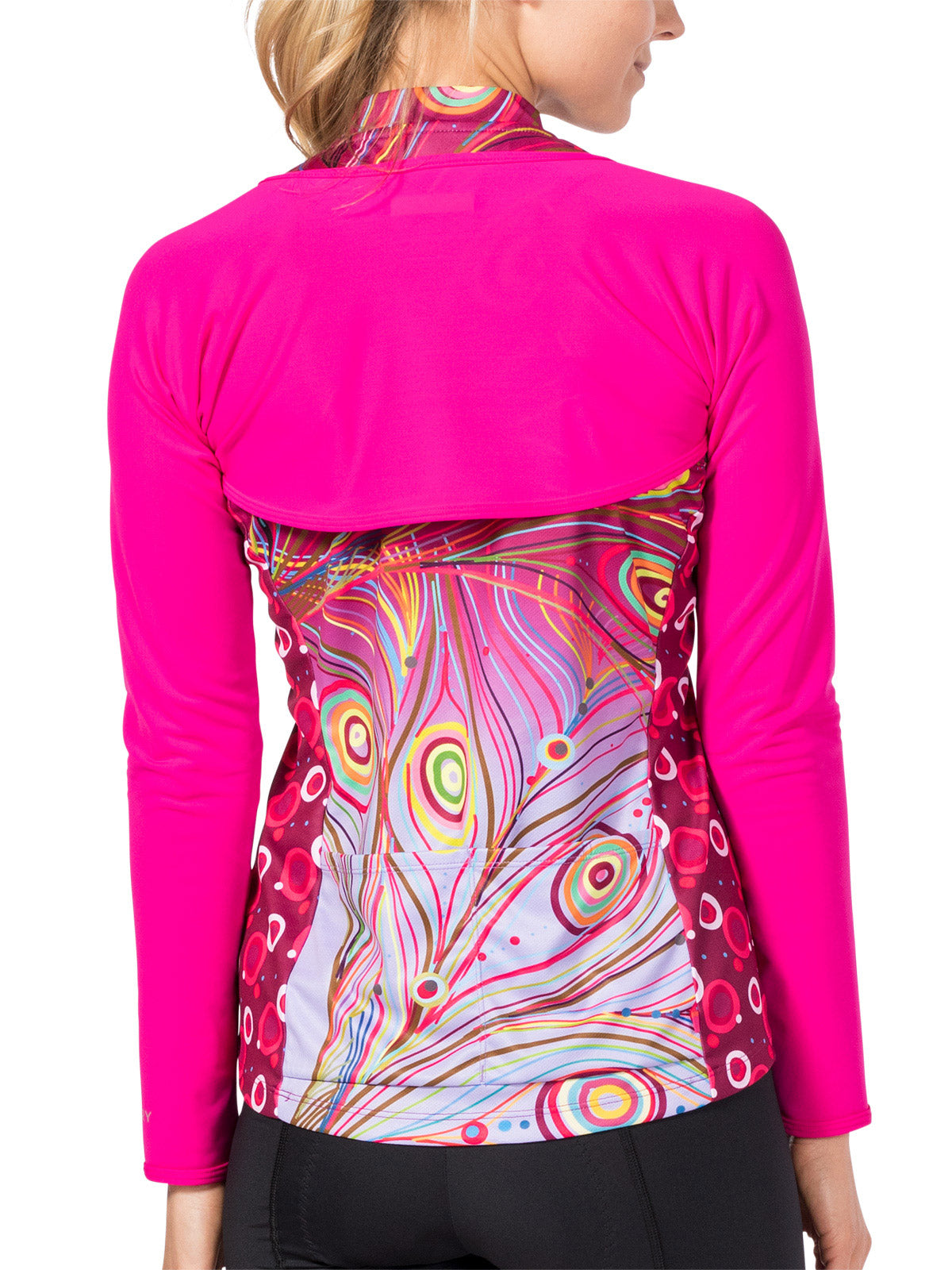 Terry Bolero Light in color || Neon Pink