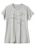 Terry Tech Tee Flow Short Sleeve in color || Dove | Drop