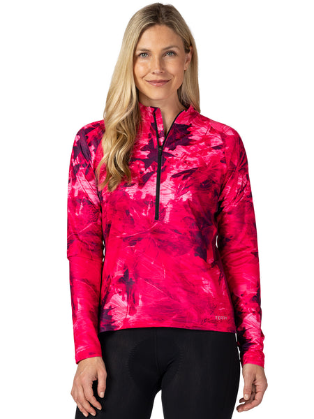 Terry Thermal Bike Jersey in color || Wild Lotus