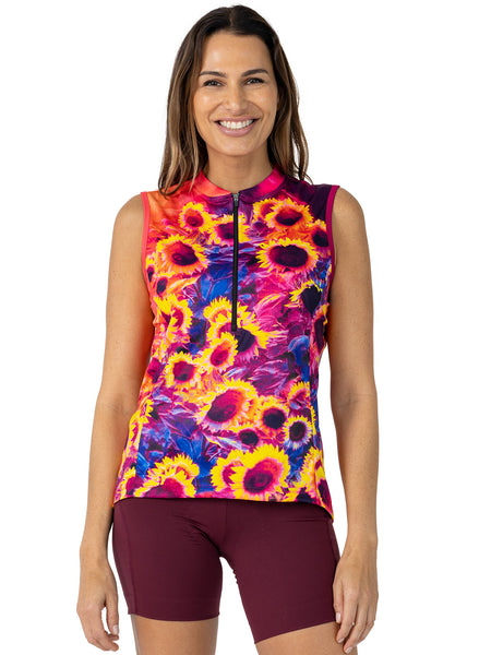Terry Breakaway Mesh Sleeveless Bike Jersey in color || Midsummer