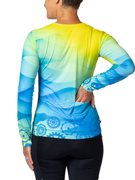 Terry Soleil Long Sleeve Bike Top in color || Gear Wave