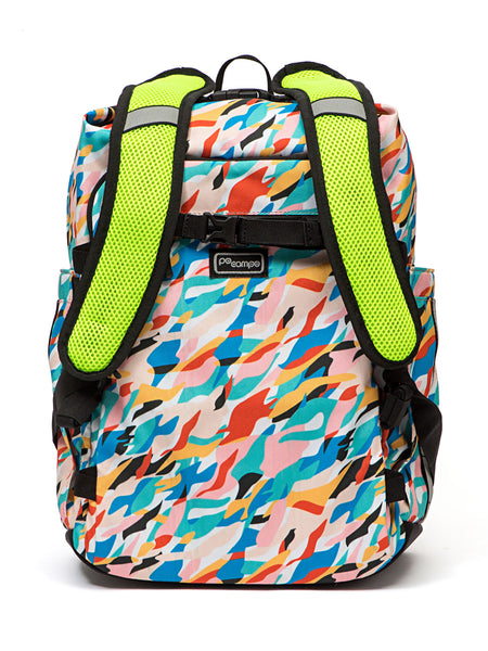 Po Campo Bedford Backpack Bike Pannier in color || Waves