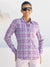 Club Ride Gracie LS Sun Shirt in Lavender Plaid Colorway