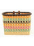 The Basket Room Handcrafted Bicycle Basket in Ashanti Colorway