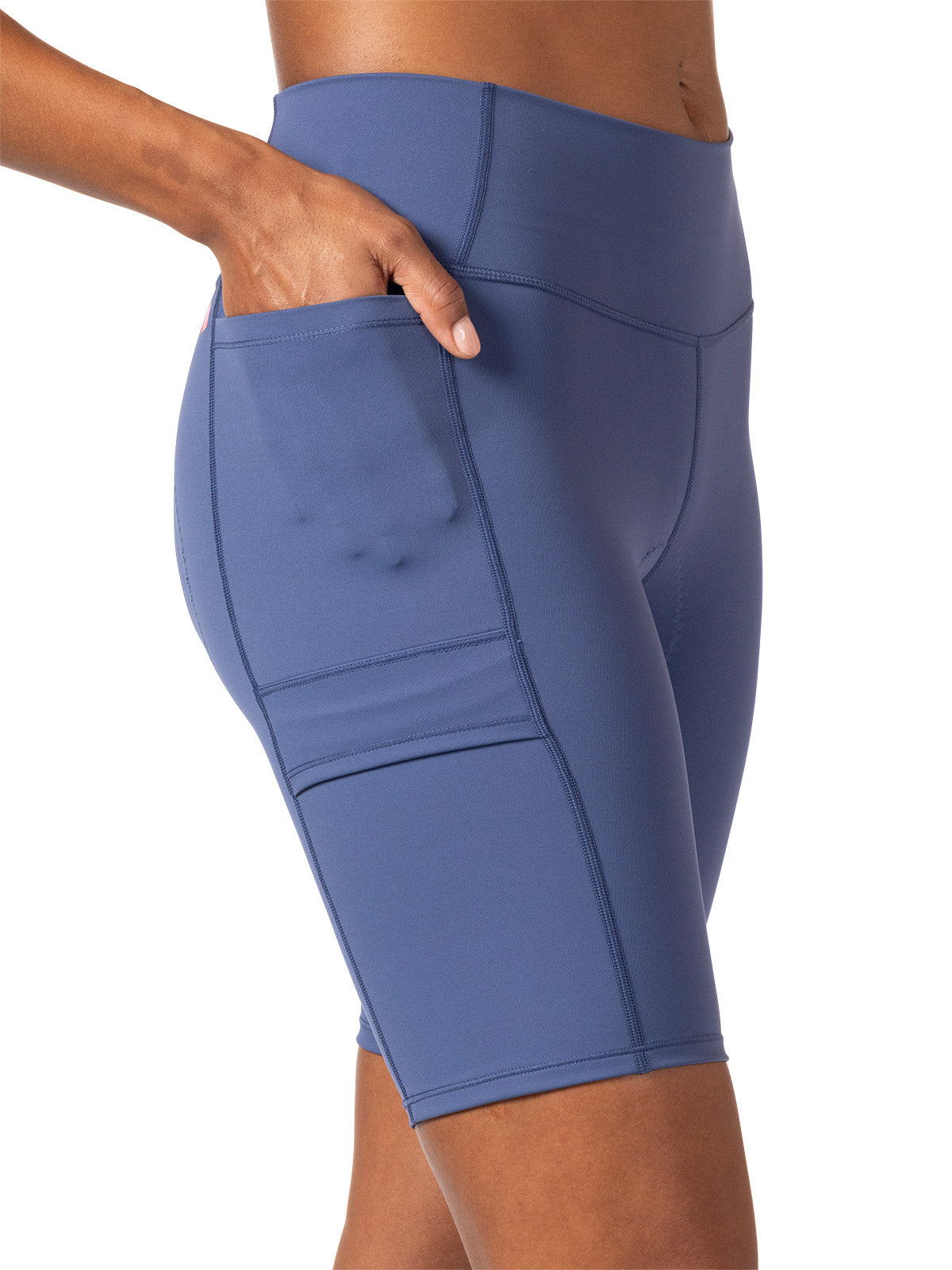 Terry Cargo Bike Short in color || Indigo