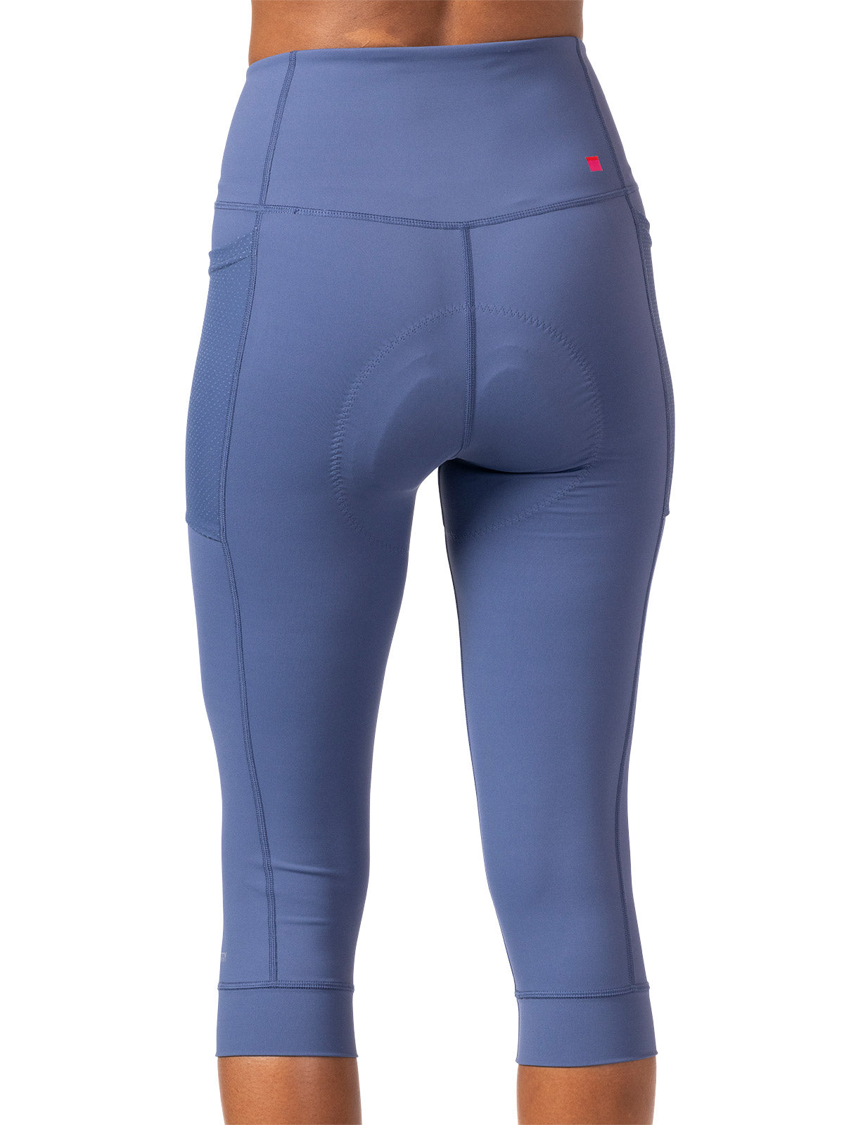 Terry Hi Rise Holster Bike Capri in color || Indigo