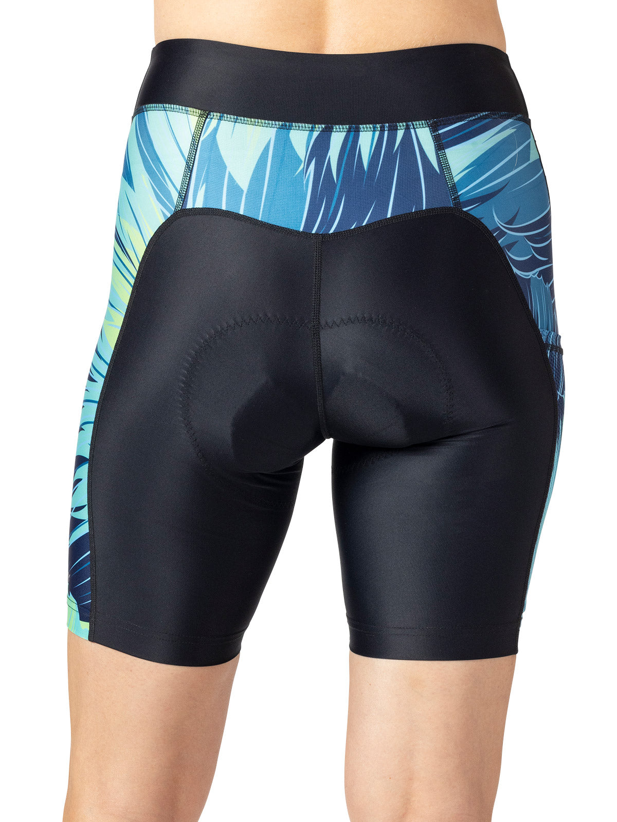 Terry Cyclone Bike Short in Black | Finesse Turkish Colorway