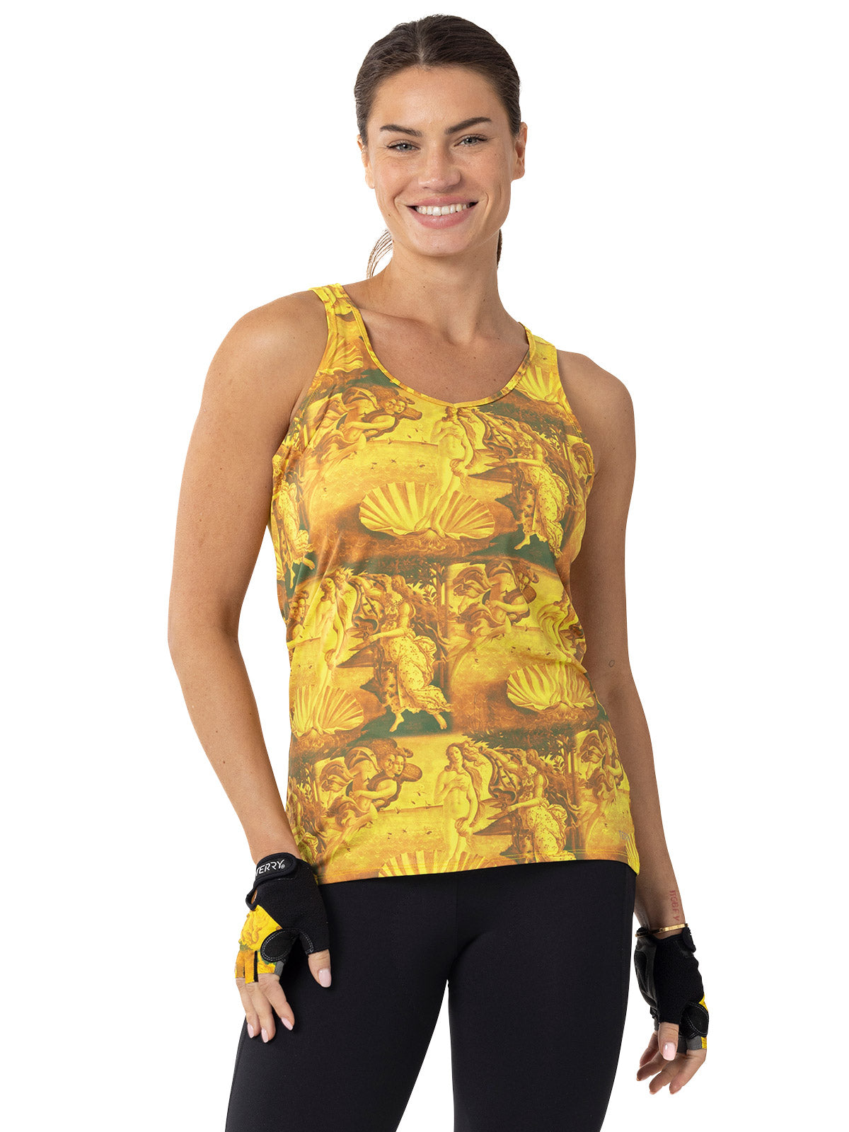 Terry Soleil Racer Bike Tank in color || Golden Goddess