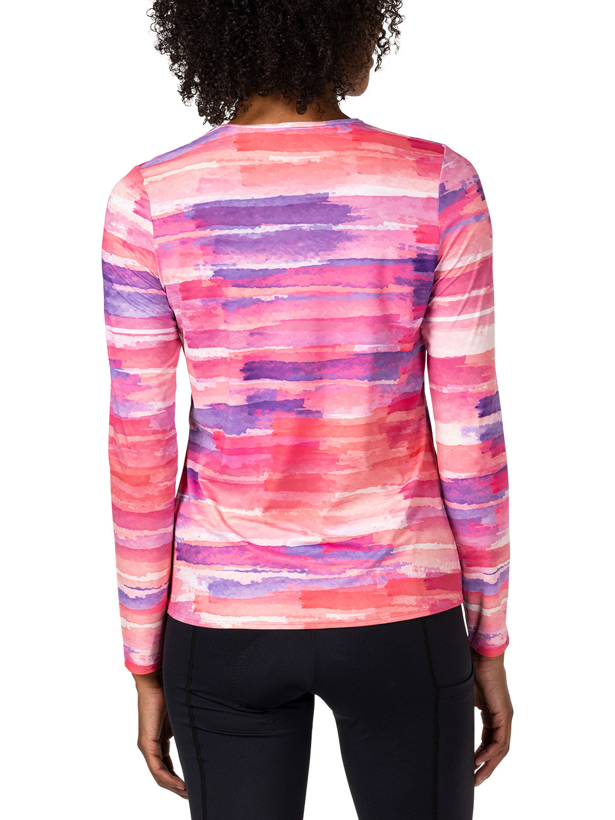 Terry Soleil Free Flow Long Sleeve Multi Sport Top in color || Lotus Flow