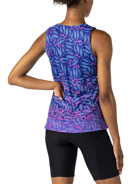 Terry Tourista Bike Tank in color || Lush Blue