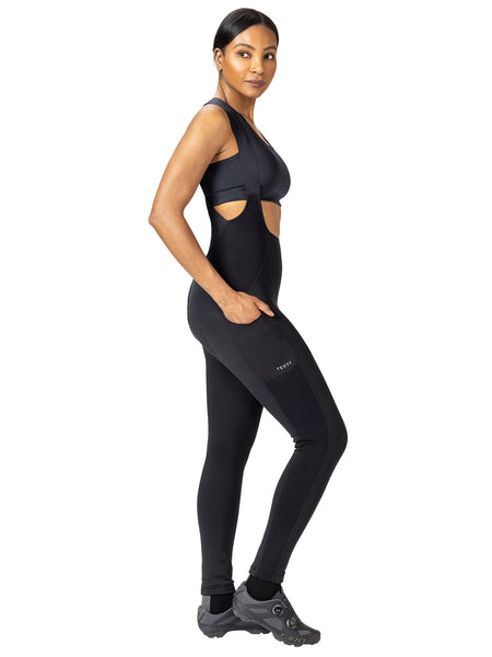 Terry Winter Bib Tight in color || Black