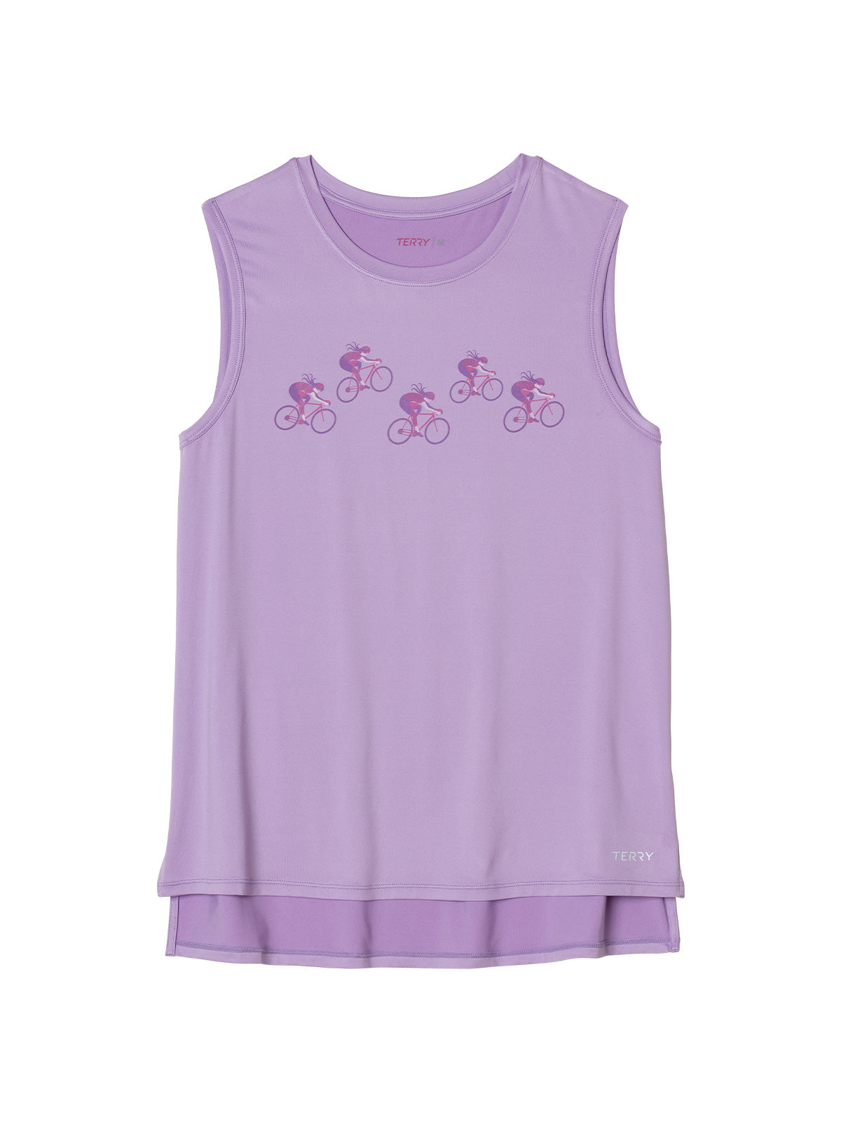 Terry Tech Tee Tank in color || Lavendula T-Girl Trip