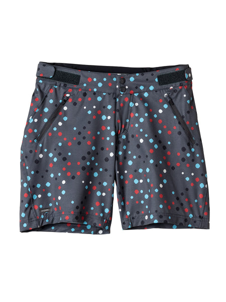 Zoic Navaeh Novelty 11 Unpadded Baggy Short in color || Shadow Dot