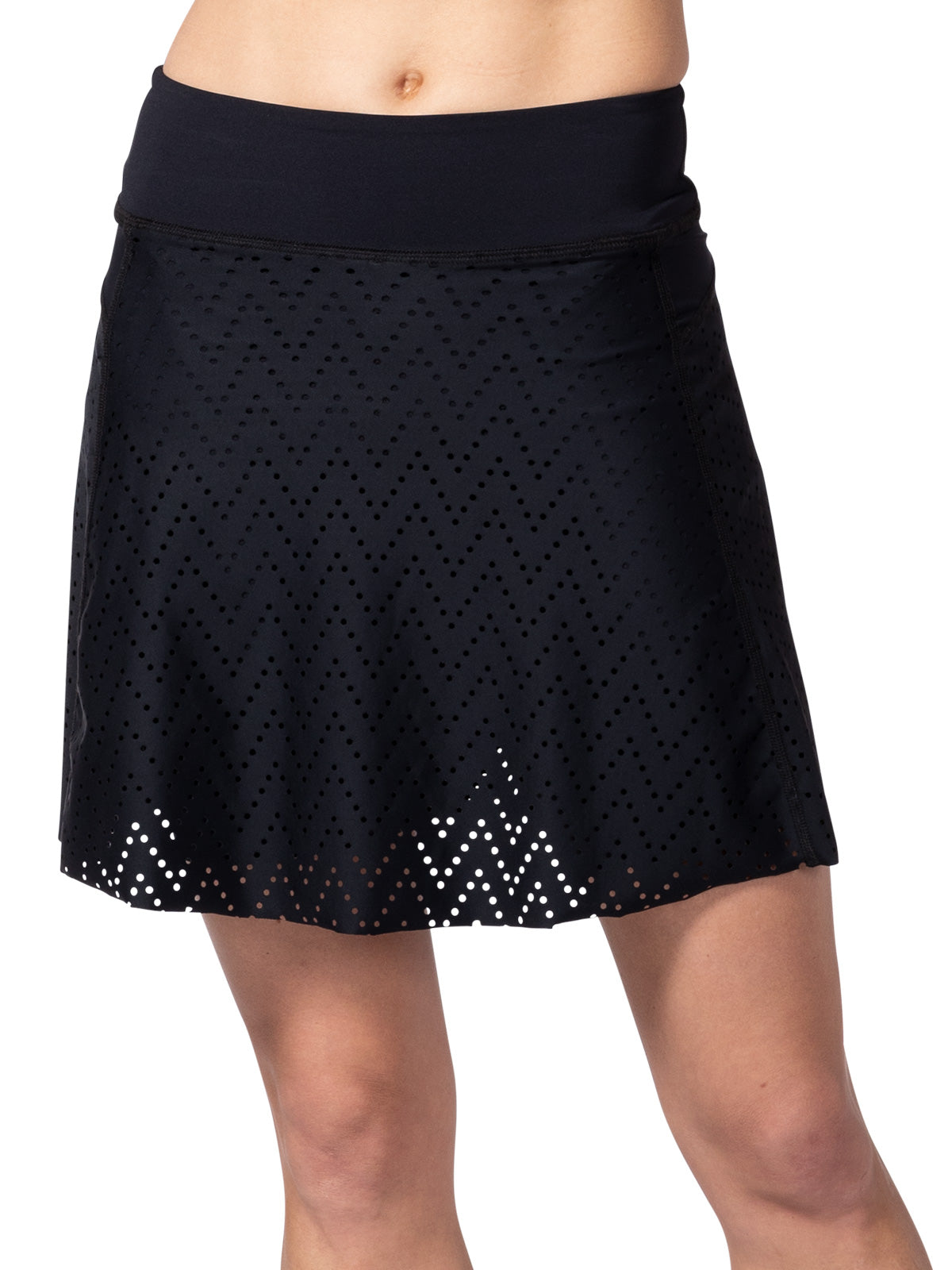 Terry Rebel Skort in Black Colorway