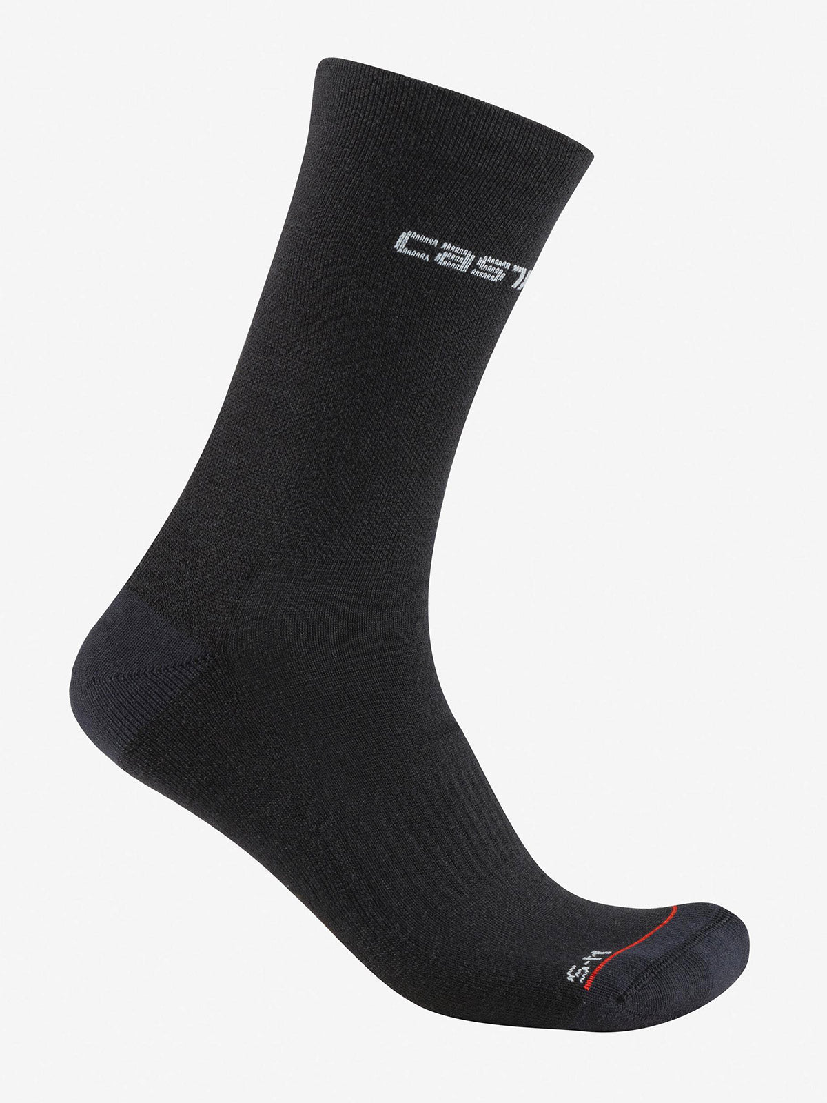 Castelli Diciotto Merino Bike Sock in color || Black